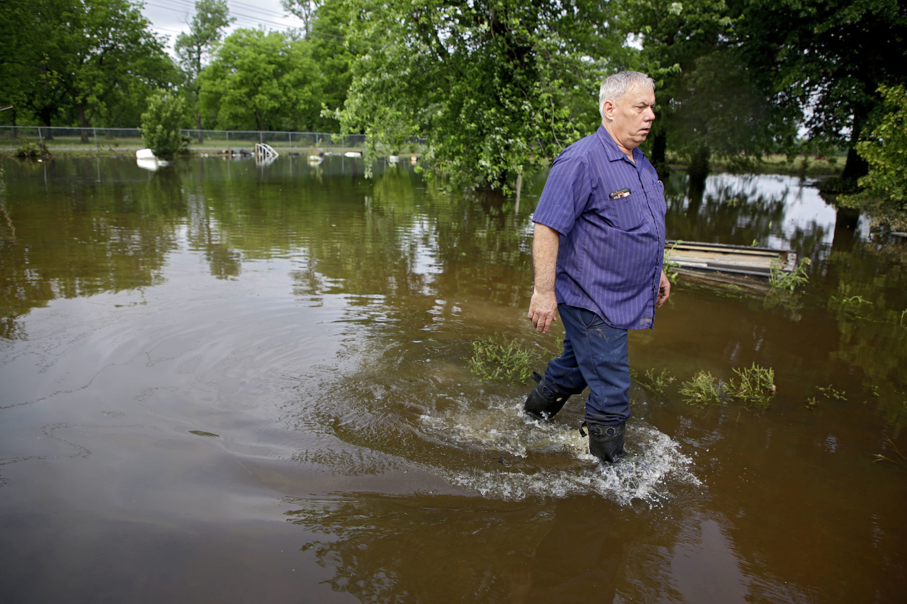 Flooding in Turley